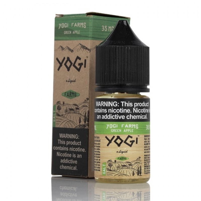 Green Apple By Yogi Farms Salt E-Liquid