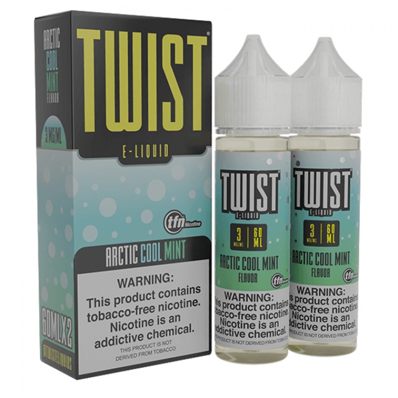 Arctic Cool Mint  by Twist TFN Series (x2 60mL)