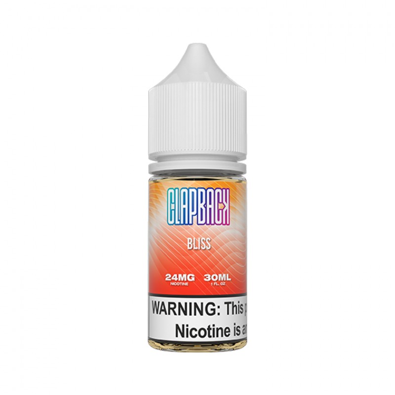 Bliss By Saveurvape - Clap Back TF-Nic Salts 30mL