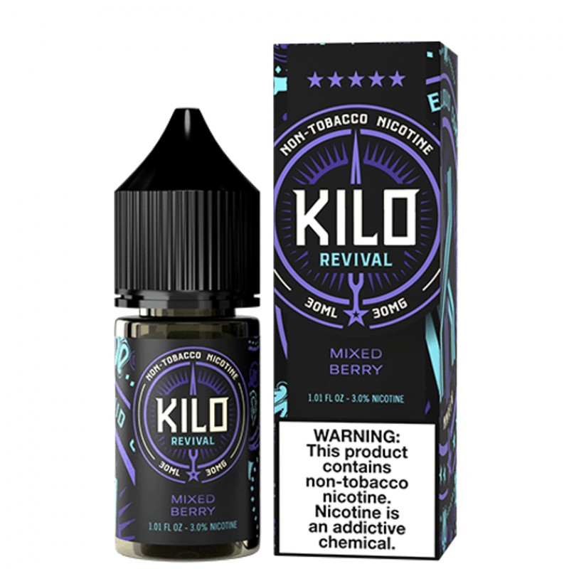 Mixed Berries by Kilo Revival Tobacco-Free Nicotine Salt E-Liquid