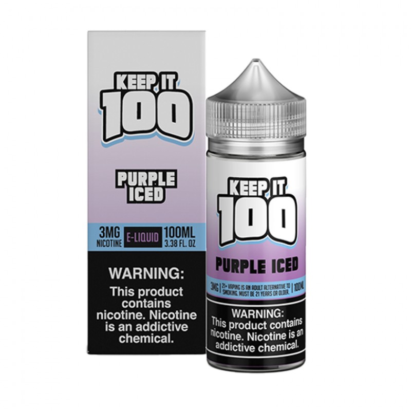 Purple Iced by Keep it 100 TF-Nic Series 100mL