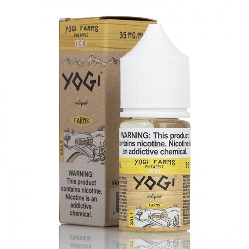 Pineapple Ice By Yogi Farms Salt E-Liquid