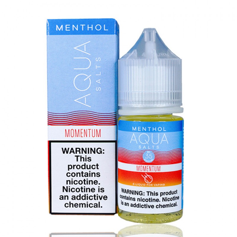 Momentum By Aqua Menthol Salt E-Liquid
