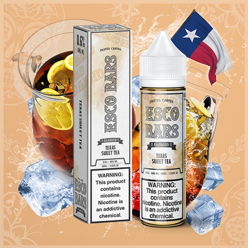 Texas Sweet Tea by Esco Bars Eliquid 60mL