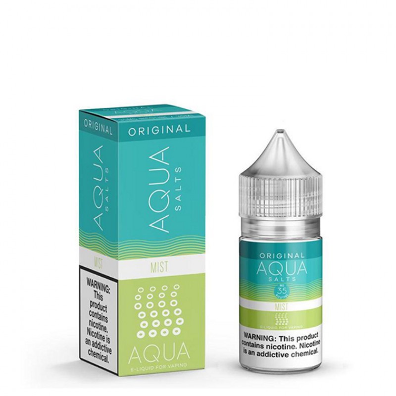 Mist by Aqua Tobacco-Free Nicotine Salts E-Liquid