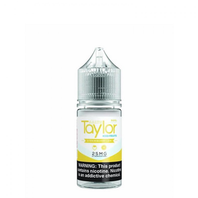 Strawberry Lem ICED by Taylor Salt E-Liquid