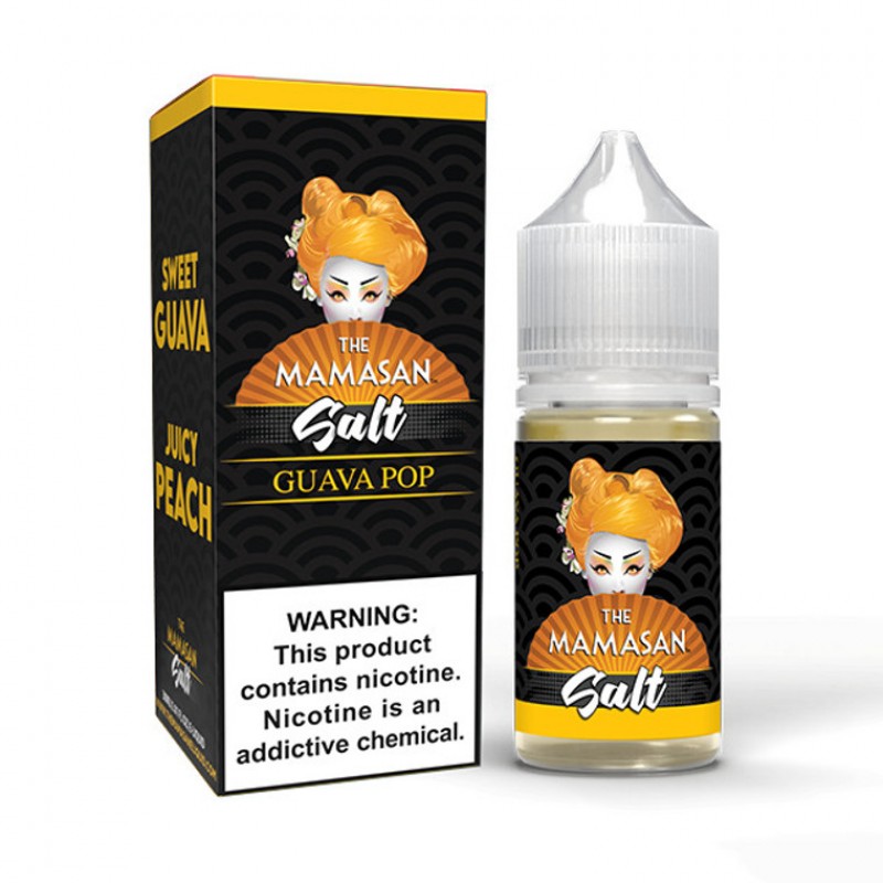 Guava Pop (Guava Peach) by The Mamasan Salts Series | 30mL