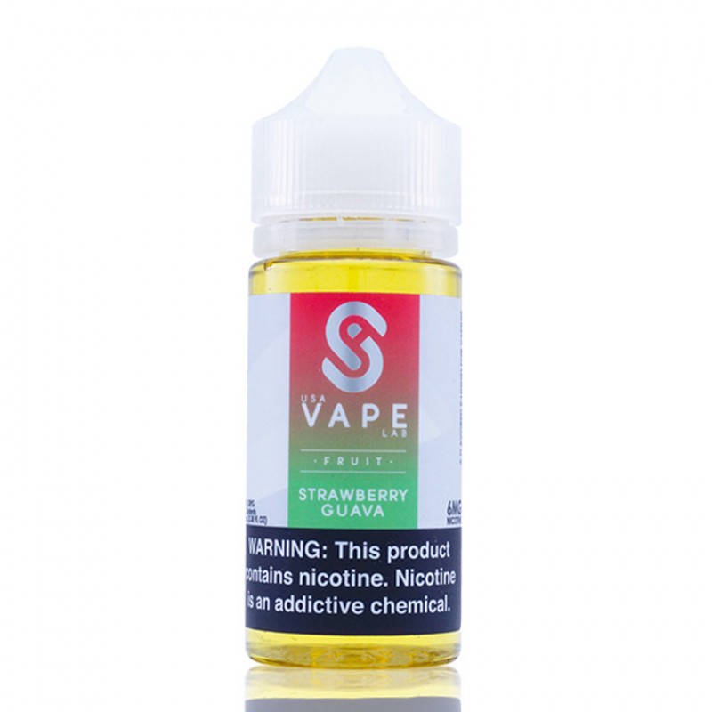 Strawberry Guava By USA Vape Lab E-Liquid