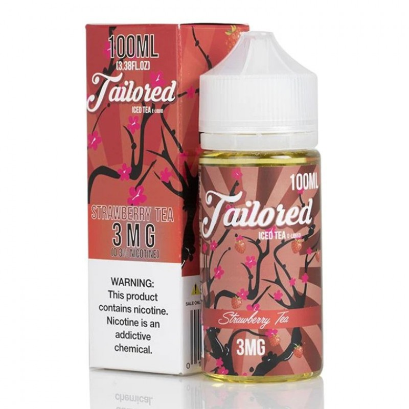 Strawberry Tea by Tailored House Iced Tea Series 100mL