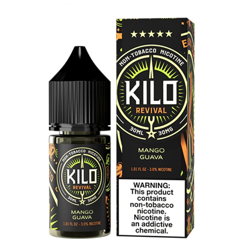 Mango Guava by Kilo Revival Tobacco-Free Nicotine Salt E-Liquid