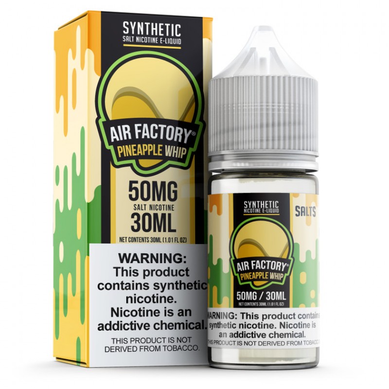 Hawaiian Pineapple (Pineapple Whip) by Air Factory Salt Tobacco-Free Nicotine Series E-Liquid