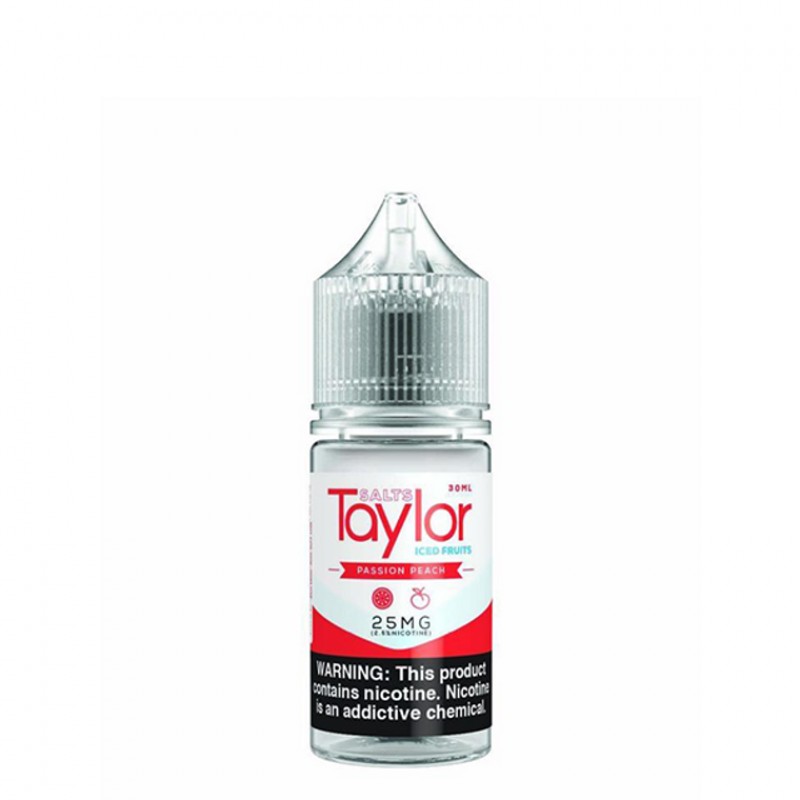Passion Peach ICED by Taylor Salt E-Liquid