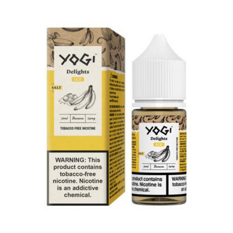 Banana Ice by Yogi Delights Tobacco-Free Nicotine Salt Series E-Liquid