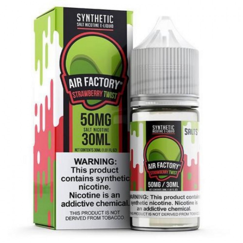 Strawberry Twist by Air Factory Salt Tobacco-Free Nicotine Nicotine Series E-Liquid