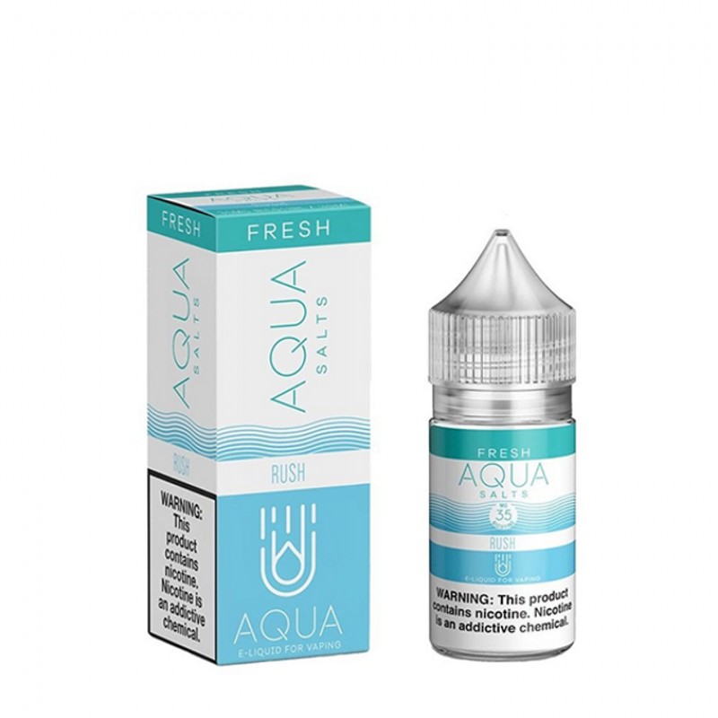 Rush by Aqua Tobacco-Free Nicotine Salts E-Liquid