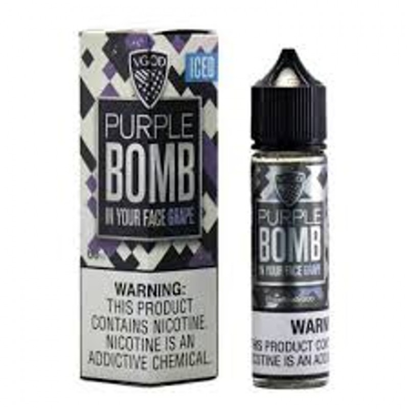Purple Bomb Ice By VGOD eLiquid