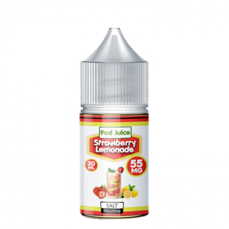 Strawberry Lemonade Salt by Pod Juice E-Liquid