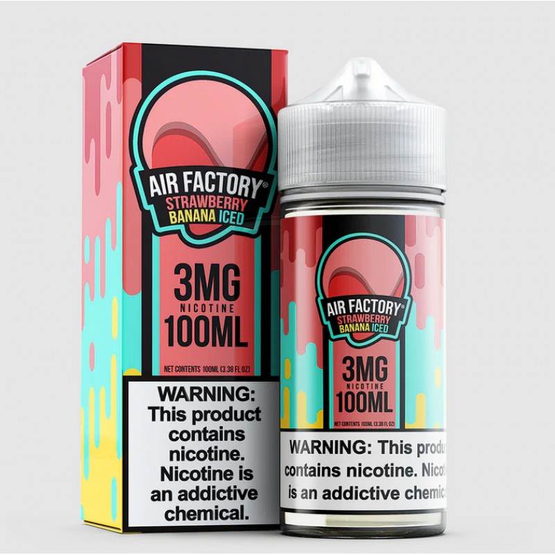 Strawberry Banana Iced by Air Factory TF-Nic Series 100mL