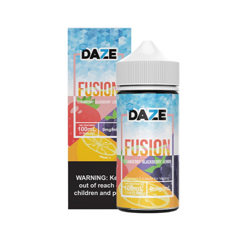 Strawberry Blackberry Lemon Iced by 7Daze Fusion 100mL