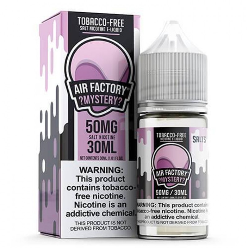 Mystery by Air Factory Salt Tobacco-Free Nicotine Nicotine E-Liquid