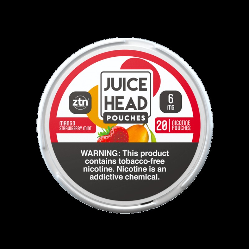 Mango Strawberry Mint by Juice Head ZTN Pouches | 5-Cans