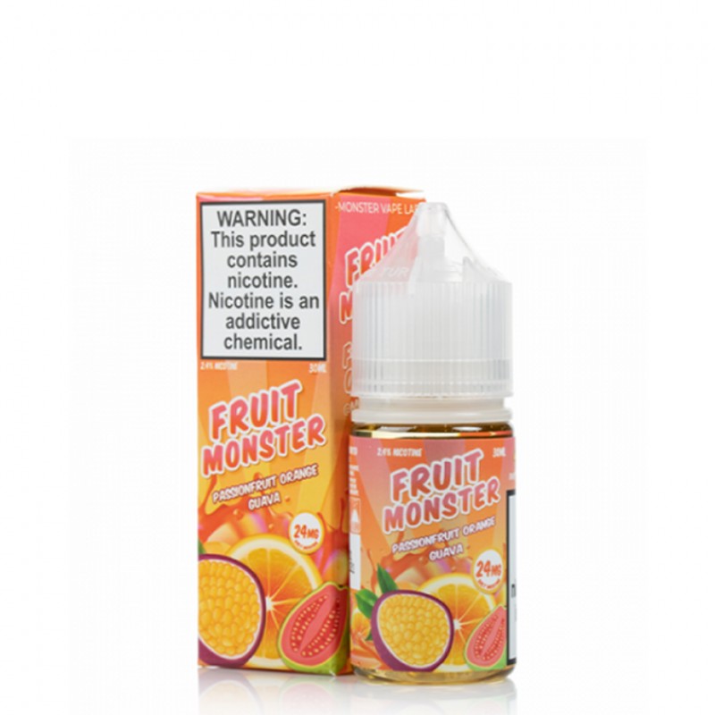 Passionfruit Orange Guava By Fruit Monster Salts E-Liquid