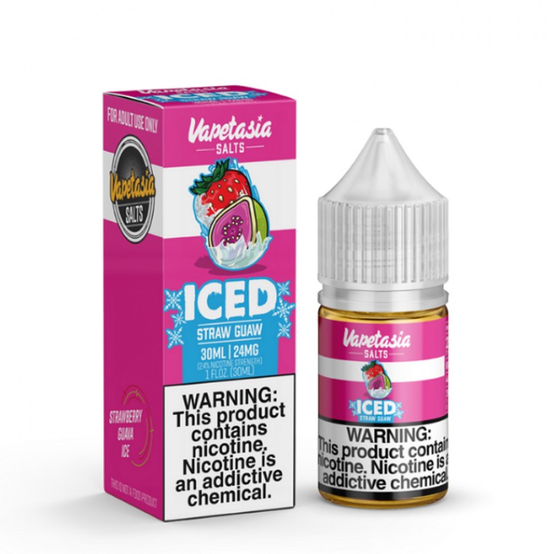 Killer Fruits Straw Guaw Iced by Vapetasia Tobacco-Free Nicotine Salts Series E-Liquid