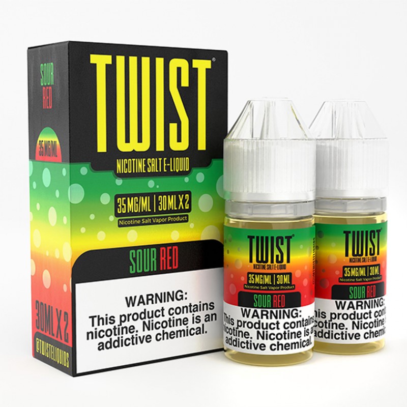 Sour Red by Twist Salts Series 60mL