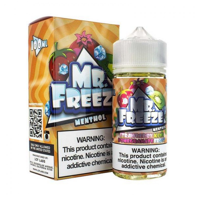 Strawberry Kiwi Pomegranate Frost by Mr. Freeze E-Liquid