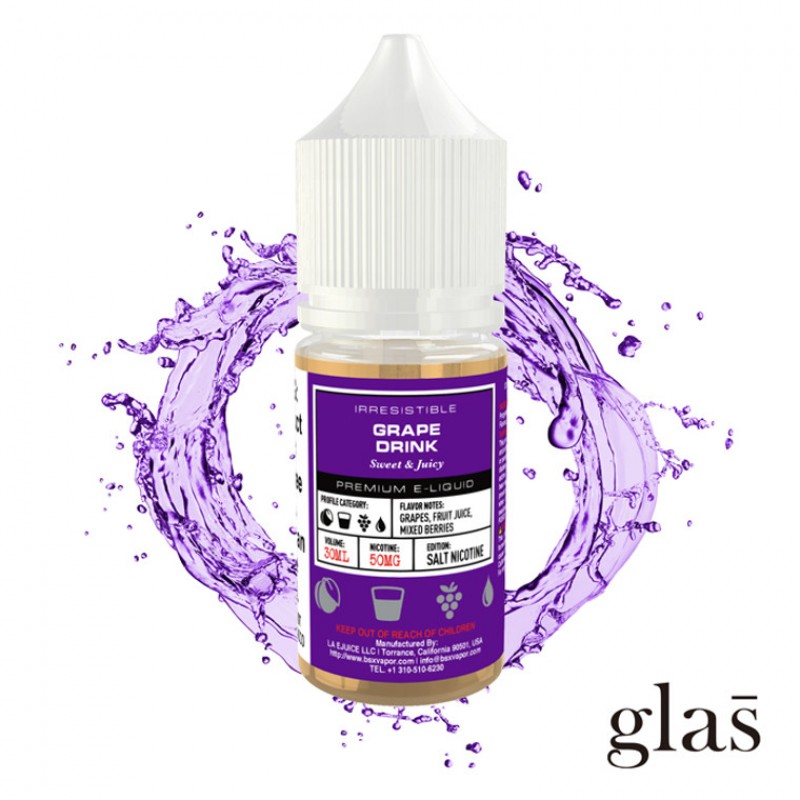 Grape Drink By GLAS BSX Salt E-Liquid