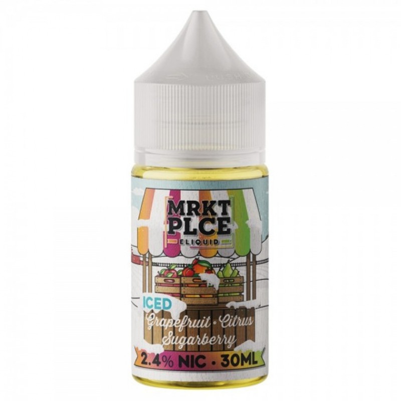 Iced Grapefruit Citrus Sugarberry by MRKT PLCE Salts Series 30mL