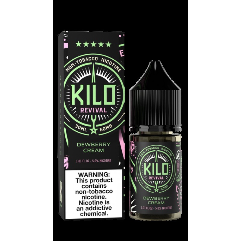 Dewberry Cream by Kilo Revival Tobacco-Free Nicotine Salt E-Liquid
