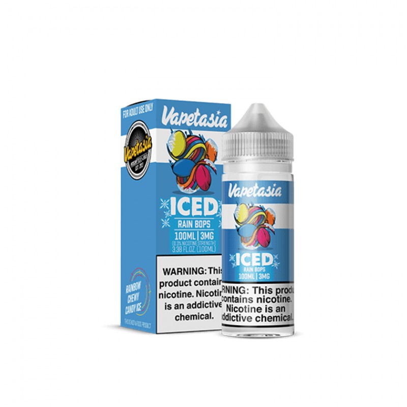 Iced Killer Sweets Rain Bops by Vapetasia Synthetic 100mL