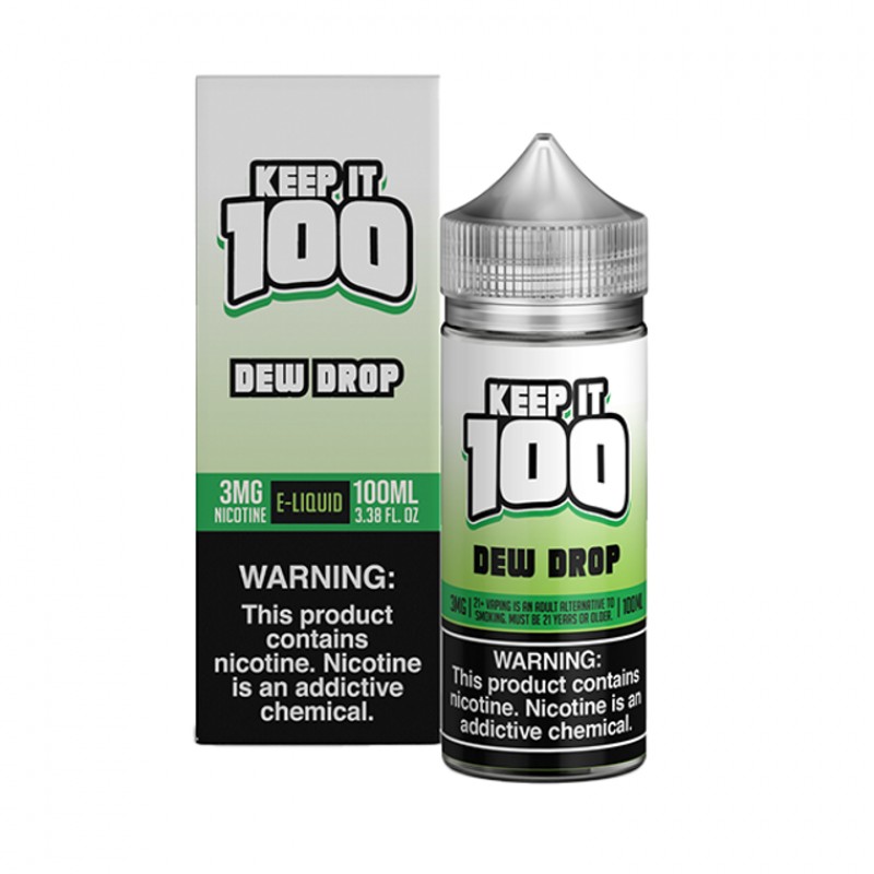 Dew Drop by Keep It 100 Tobacco-Free Nicotine Series 100mL
