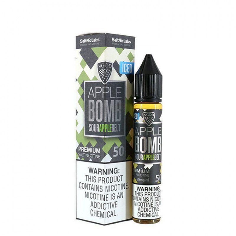 Iced Apple Bomb By VGOD Salt E-Liquid