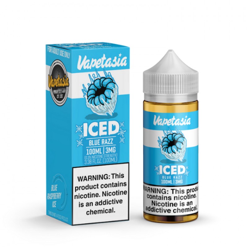 Killer Fruits Blue Razz Iced by Vapetasia Tobacco-Free Nicotine Series E-Liquid