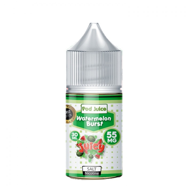 Watermelon Head (Burst) Salt by Pod Juice E-Liquid