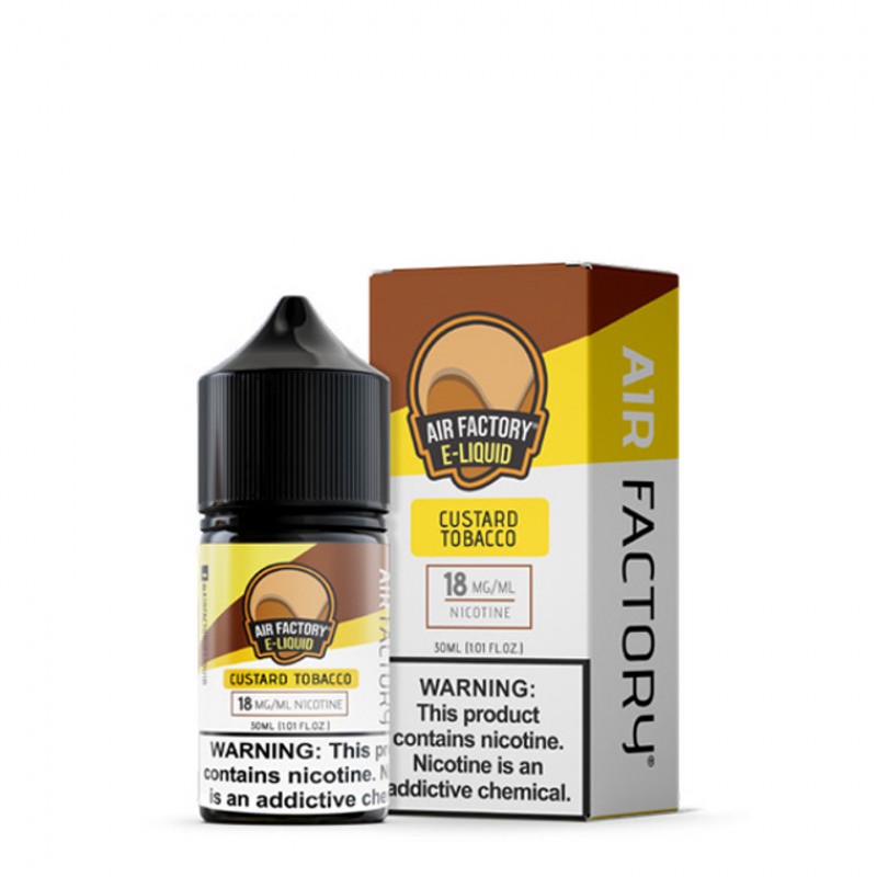 Custard Tobacco by Air Factory Salt E-Liquid | 30mL