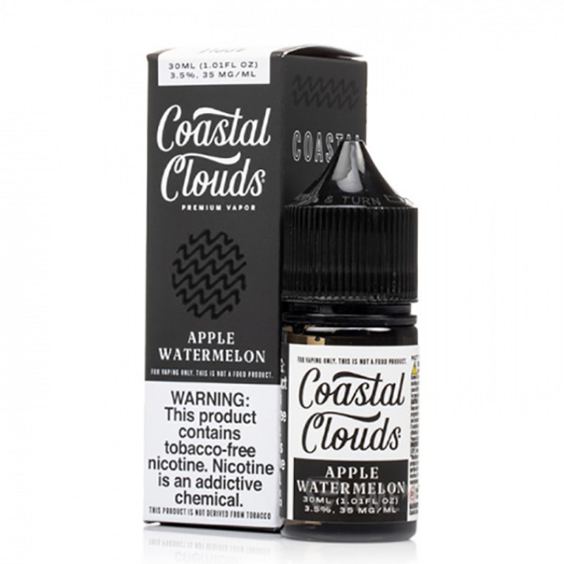 Apple Watermelon by Coastal Clouds Salt TFN E- Liquid