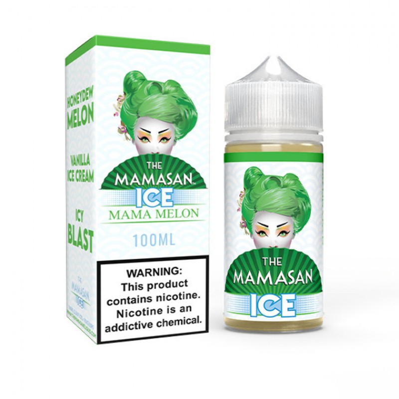 Mama Melon Ice (Honeydew Melon Ice) by The Mamasan Series | 100mL