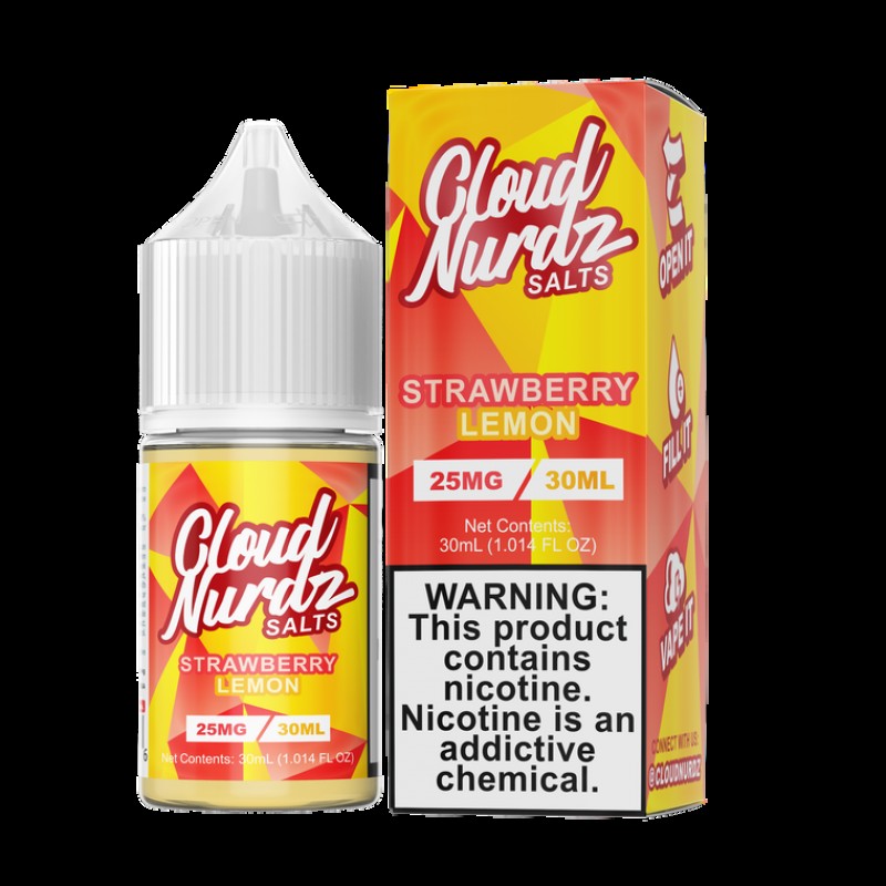 Strawberry Lemon By Cloud Nurdz Salts E-Liquid