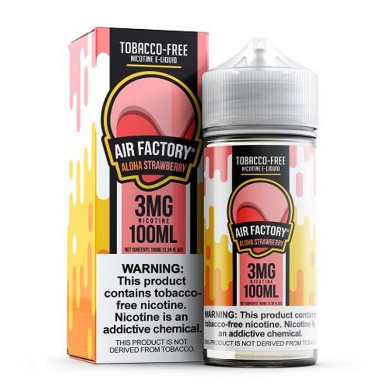 Aloha Strawberry by Air Factory Tobacco-Free Nicotine Nicotine E-Liquid