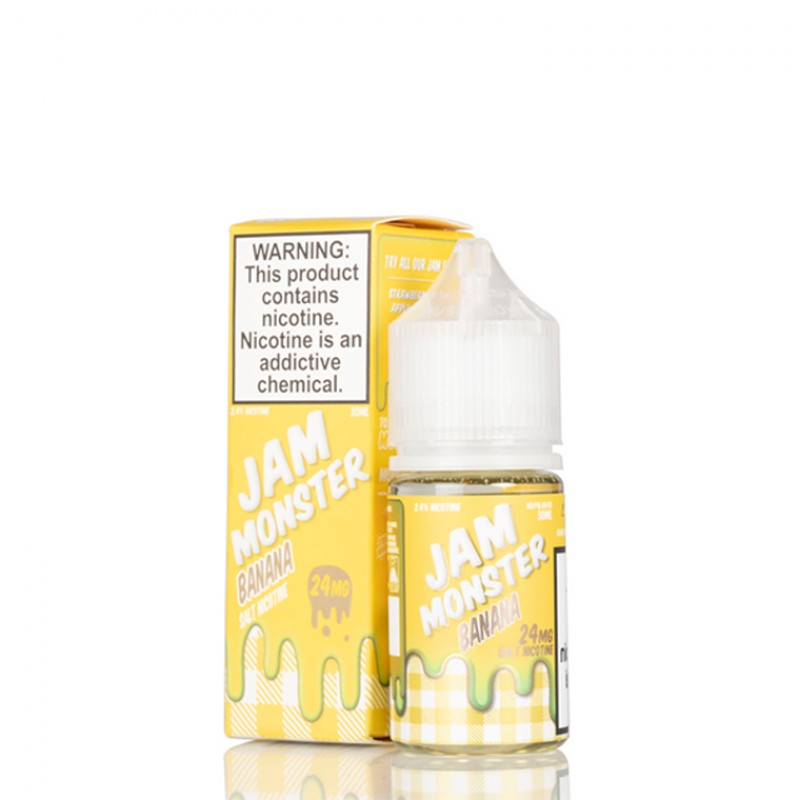 Banana By Jam Monster Salts E-Liquid