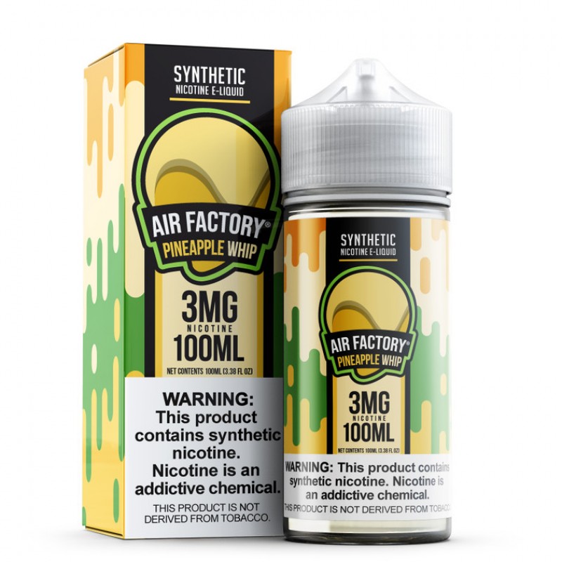 Hawaiian Pineapple (Pineapple Whip) by Air Factory Tobacco-Free Nicotine Series E-Liquid