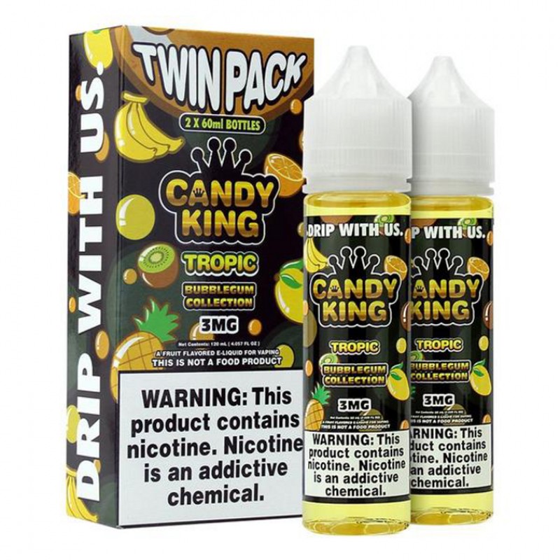 Tropic By Candy King Bubblegum Collection E-Liquid