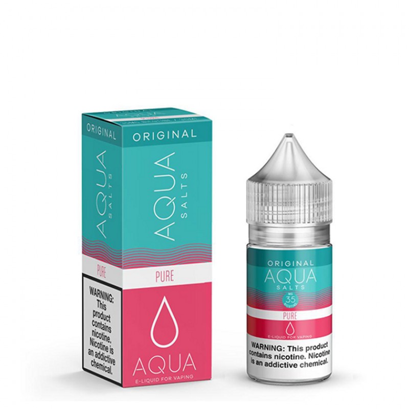 Pure by Aqua Tobacco-Free Nicotine Salts E-Liquid