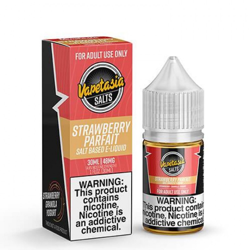 Strawberry Parfait by Vapetasia Salts E-Liquid