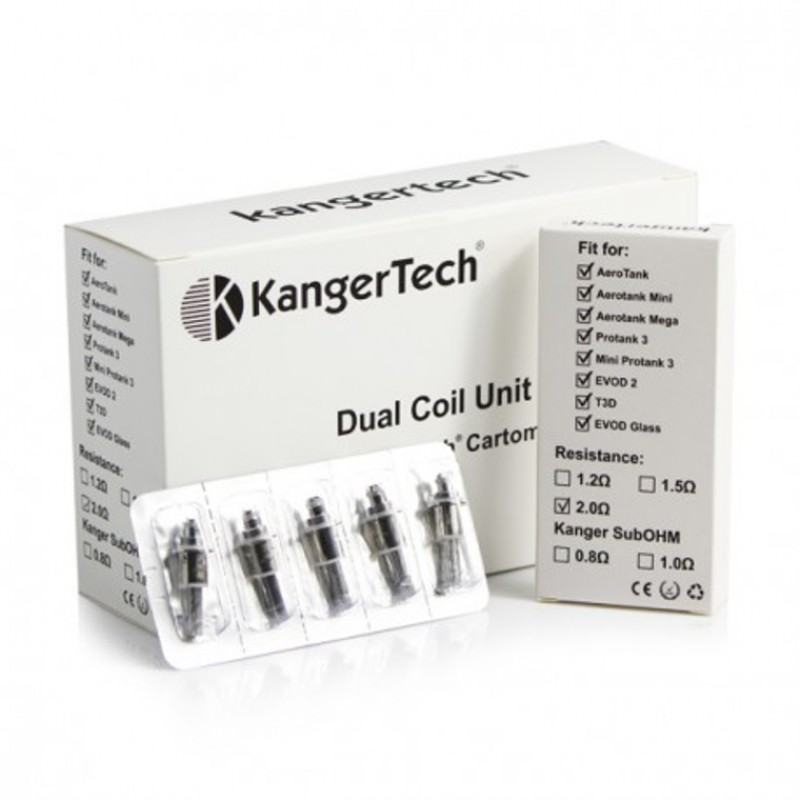 Kanger Dual Coils (5-Pack)