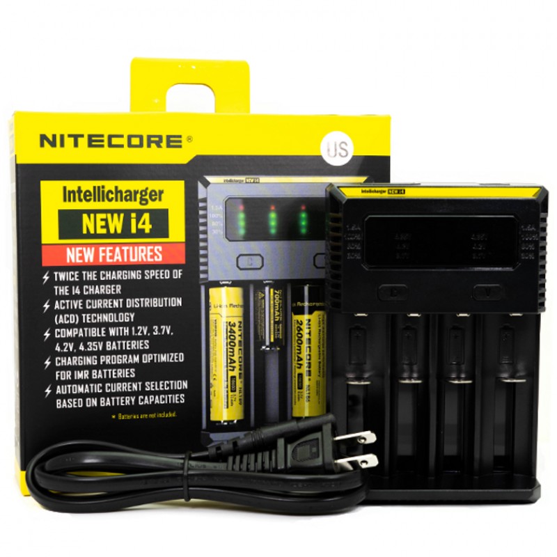 Nitecore i4 Intellicharger Battery Charger