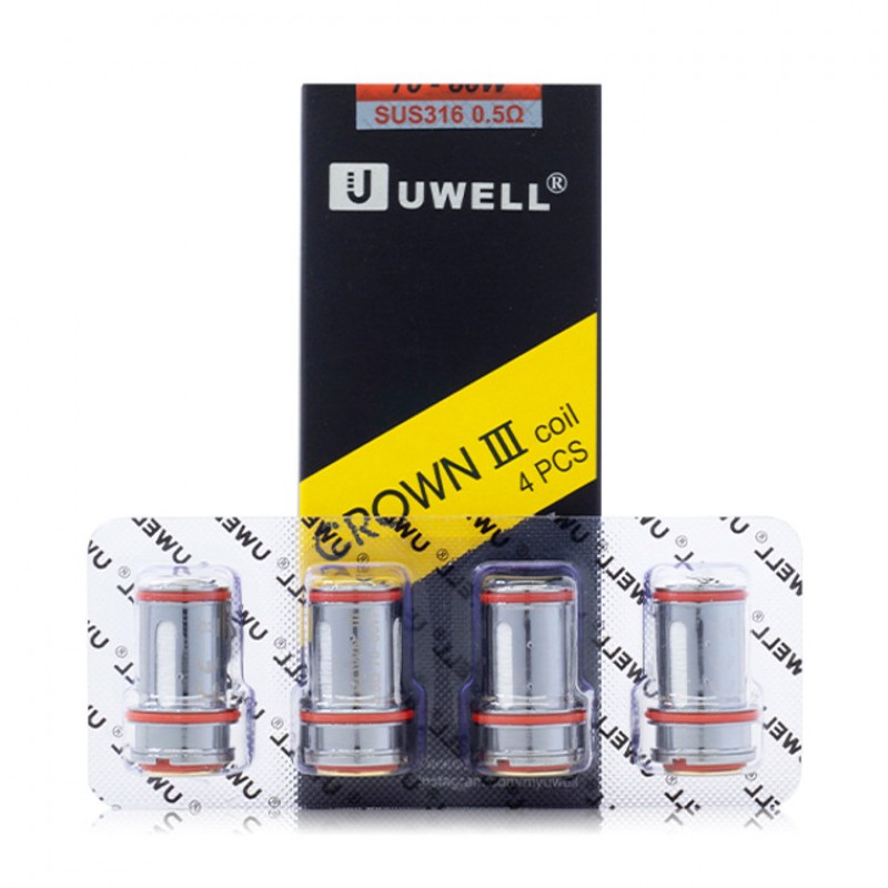 Uwell Crown 3 Coils (4-Pack)